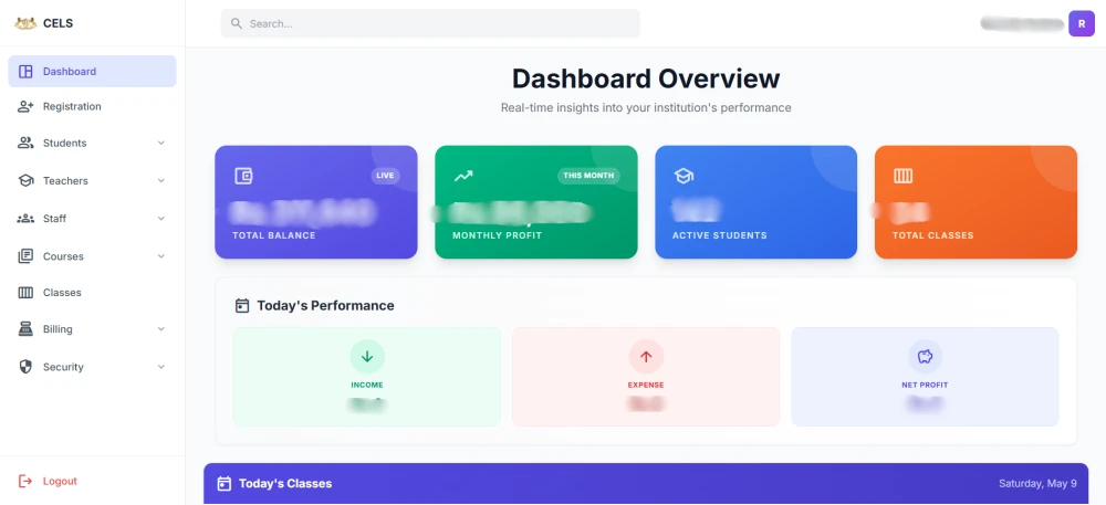 CELS Automotive Administration System