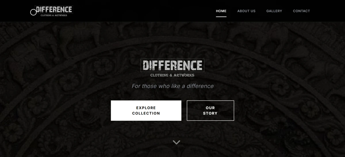 Differencez.lk — Clothing & Artworks E-Commerce