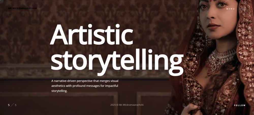 Mr. Wickramaarachchi — Photography Website